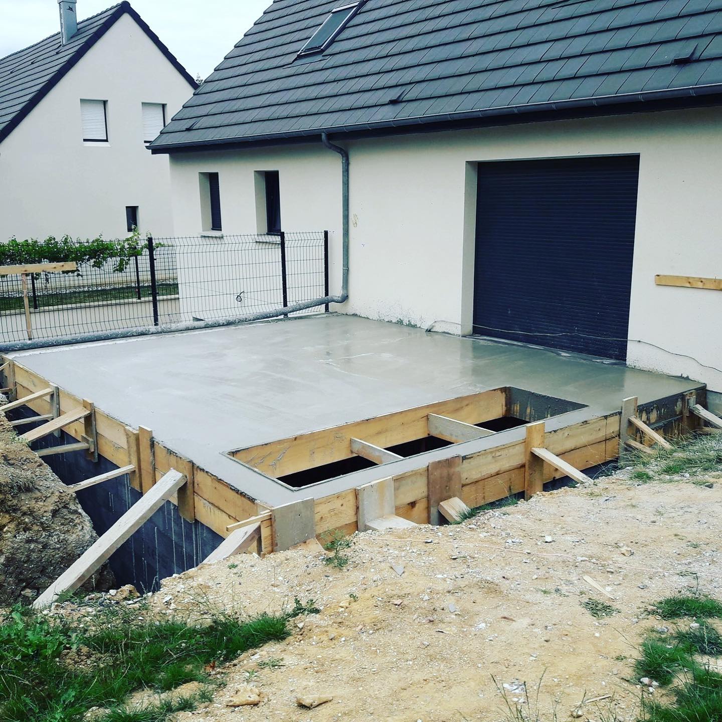 Agrandissement sous-sol