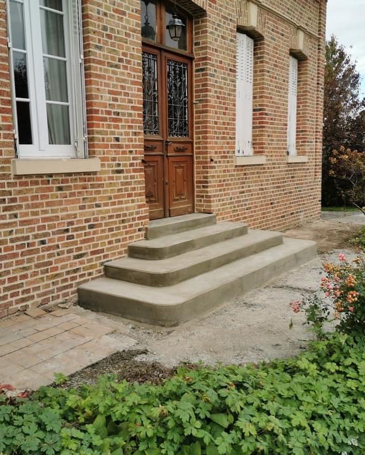 Escalier béton coffrage arrondi - Photo 4