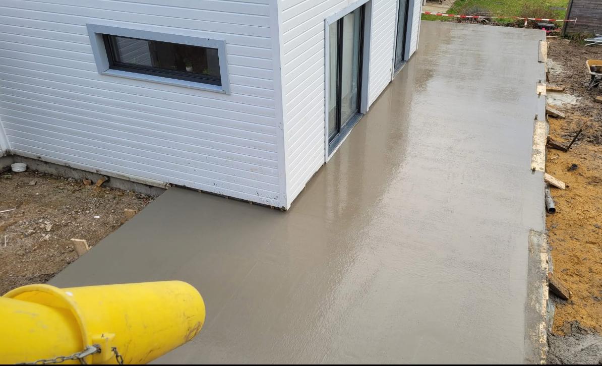 Terrasse béton extérieur - Photo 3